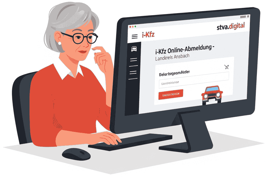 i-Kfz Online-Abmeldung - Landkreis Ansbach