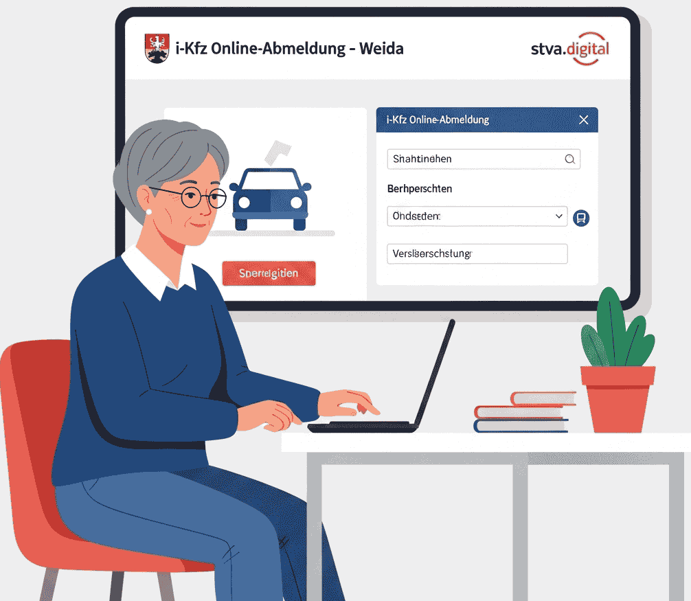 i-Kfz Online-Abmeldung - Weida