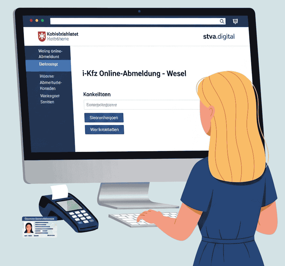 i-Kfz Online-Abmeldung - Wesel