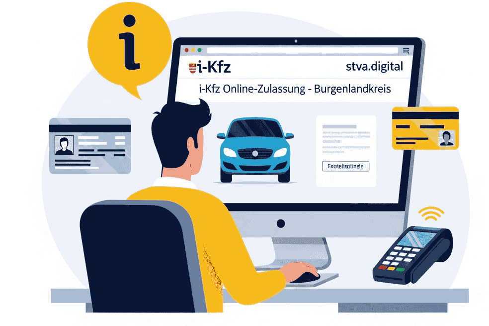 i-Kfz Online-Zulassung - Burgenlandkreis