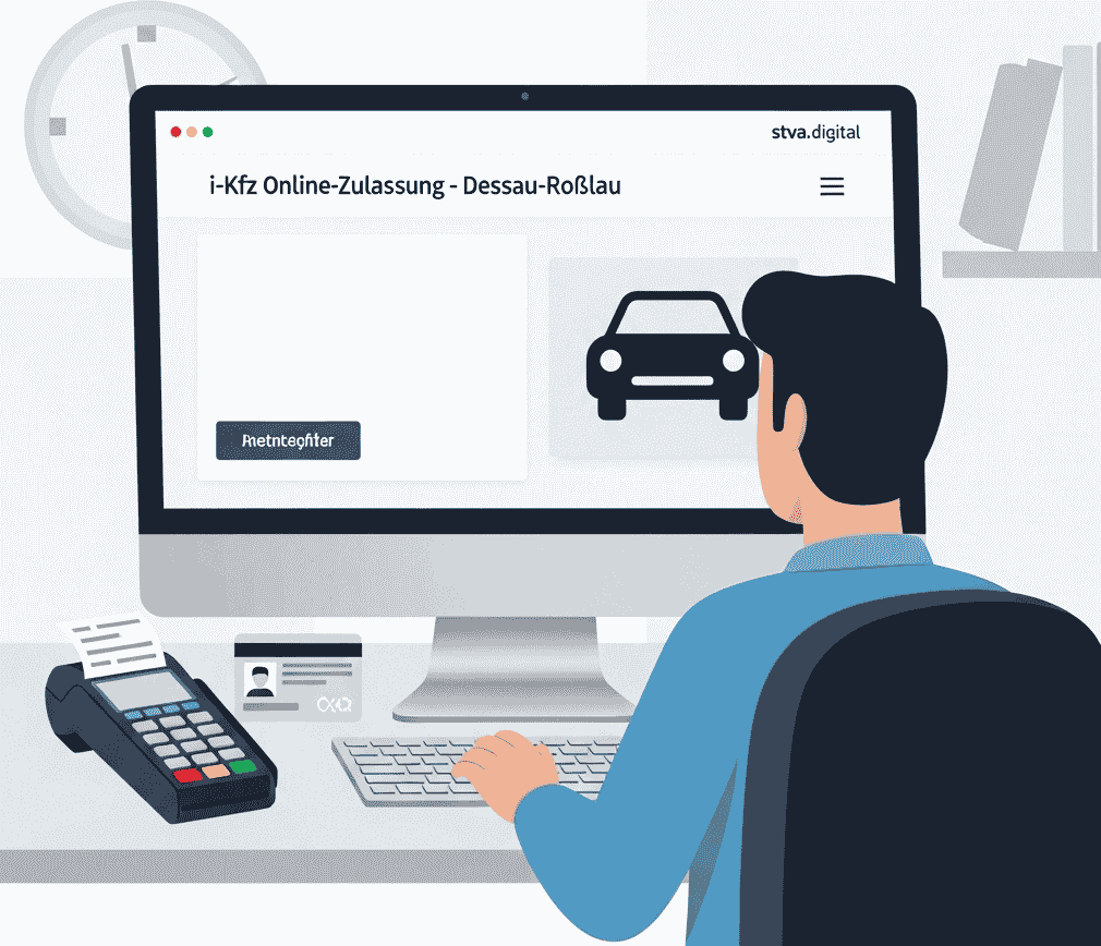 i-Kfz Online-Zulassung - Dessau-Roßlau