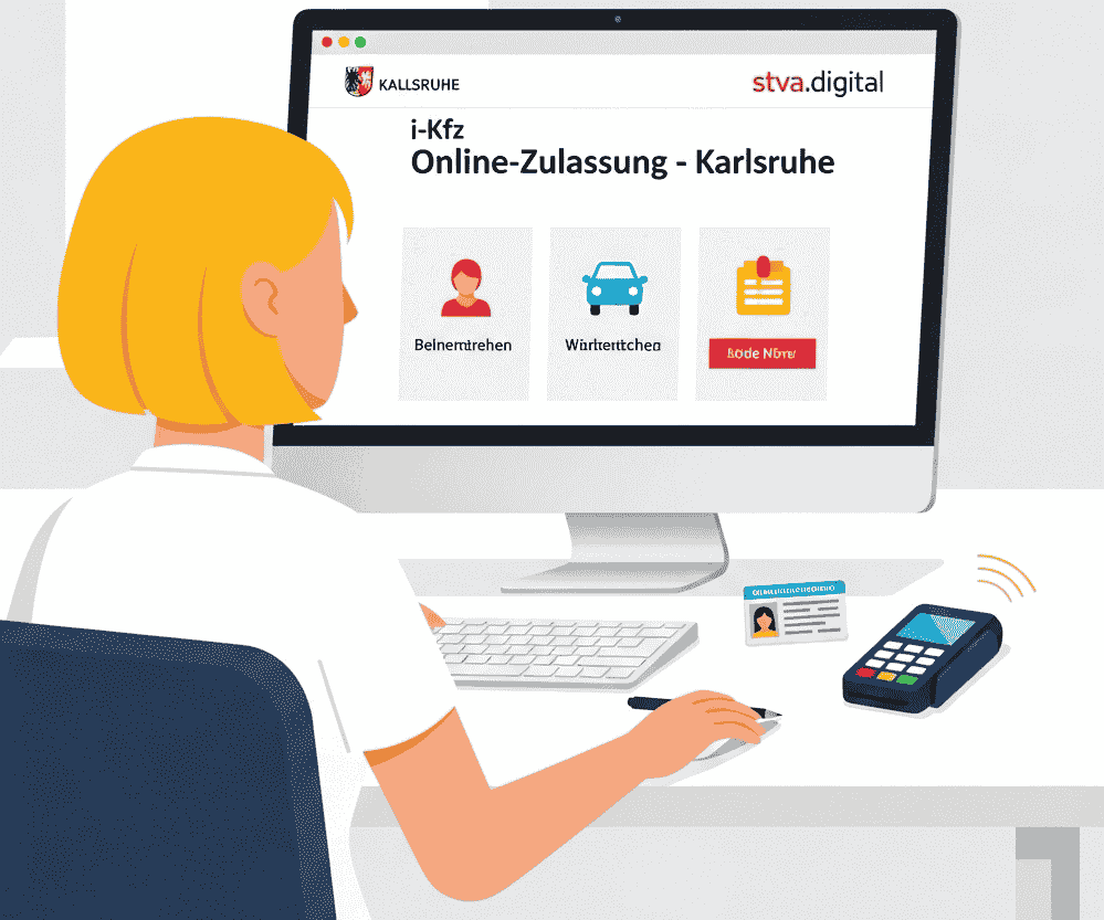 i-Kfz Online-Zulassung - Karlsruhe