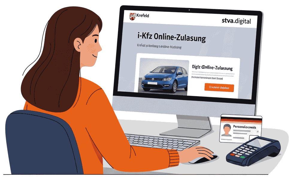 i-Kfz Online-Zulassung - Krefeld