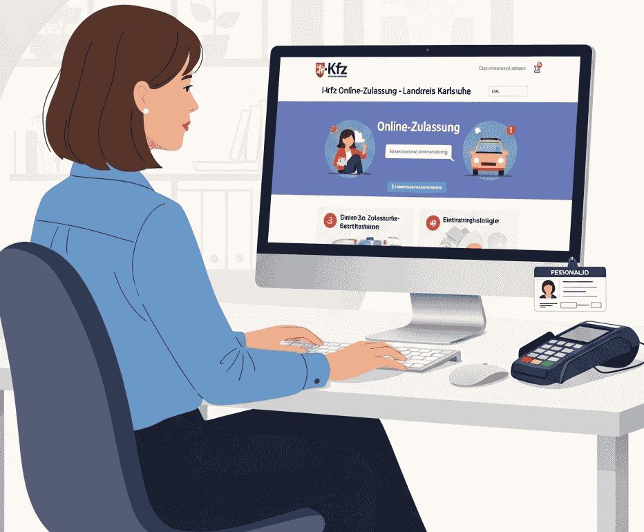 i-Kfz Online-Zulassung - Landkreis Karlsruhe