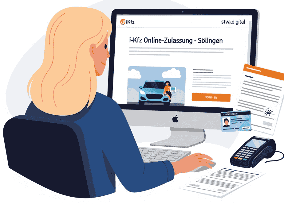 i-Kfz Online-Zulassung - Solingen