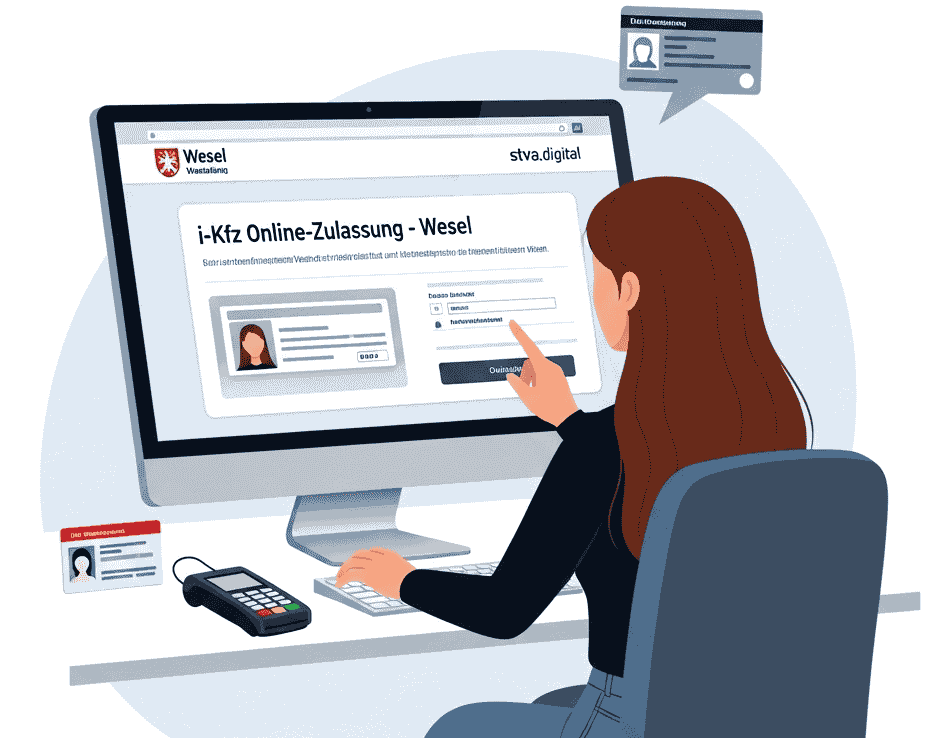 i-Kfz Online-Zulassung - Wesel