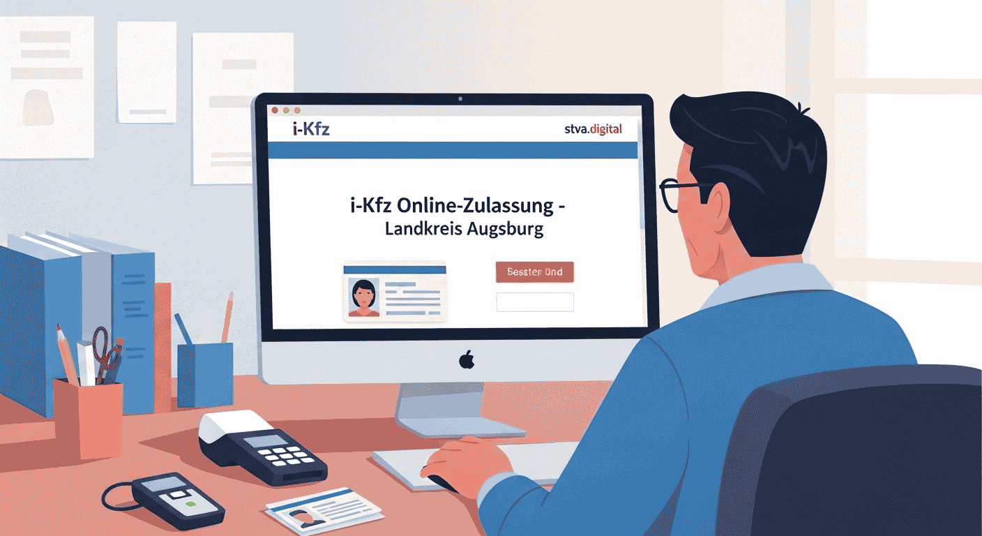 i-Kfz Online-Zulassung im Landkreis Augsburg