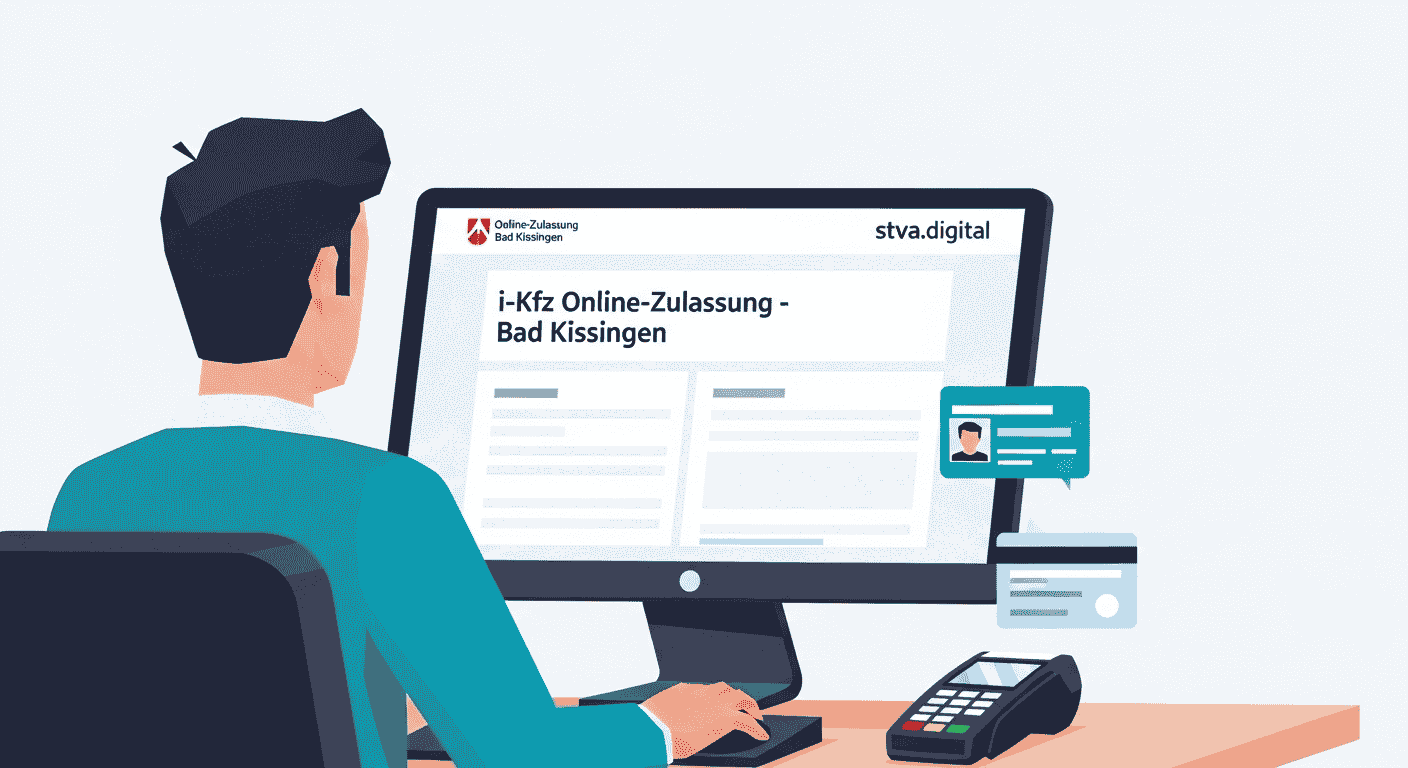 i-Kfz Online-Zulassung im Landkreis Bad Kissingen