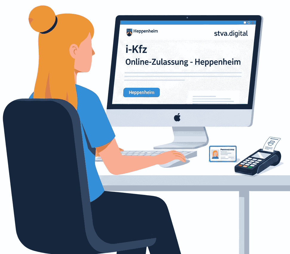 i-Kfz Online-Zulassung im Landkreis Bergstraße