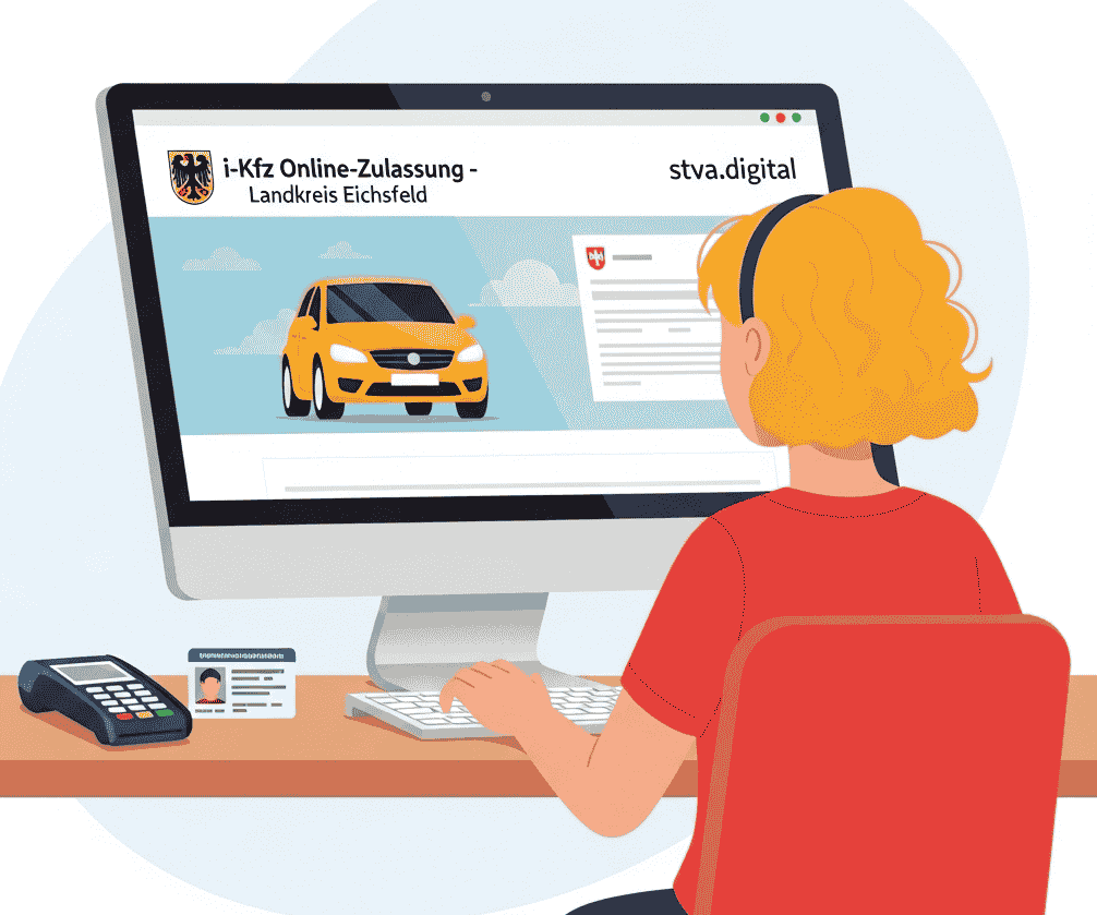 i-Kfz Online-Zulassung im Landkreis Eichsfeld