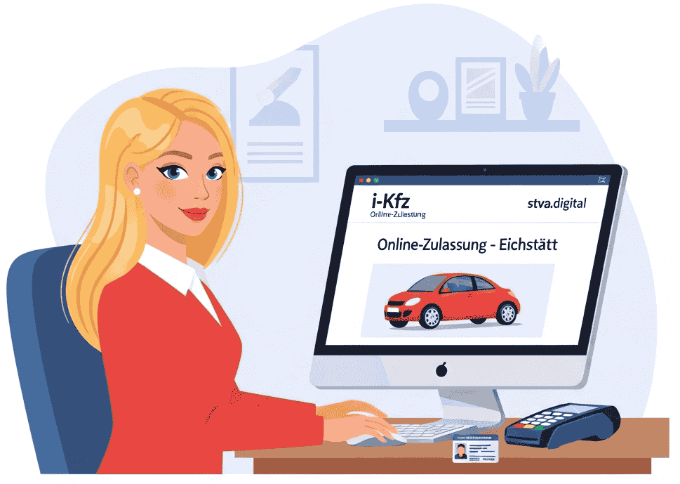 i-Kfz Online-Zulassung im Landkreis Eichstätt