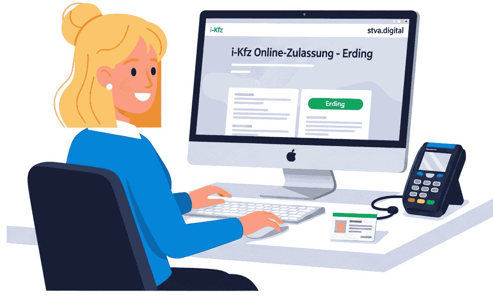 i-Kfz Online-Zulassung im Landkreis Erding