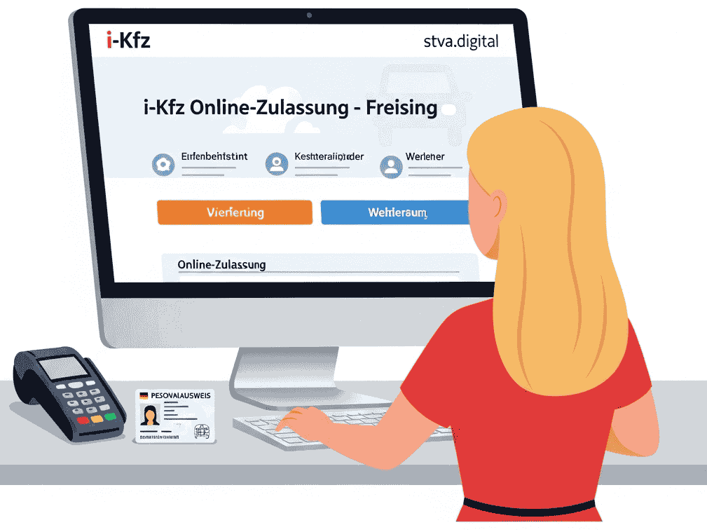 i-Kfz Online-Zulassung im Landkreis Freising