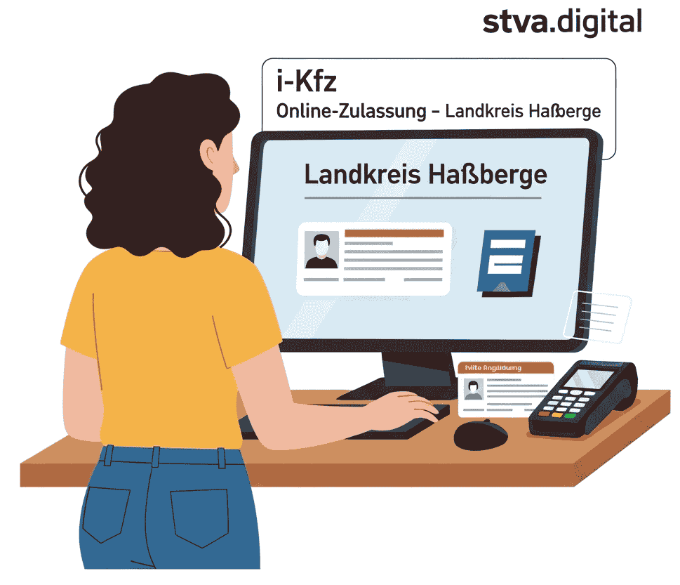 i-Kfz Online-Zulassung im Landkreis Haßberge