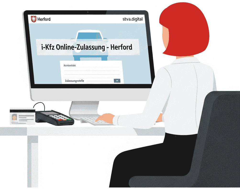 i-Kfz Online-Zulassung im Landkreis Herford