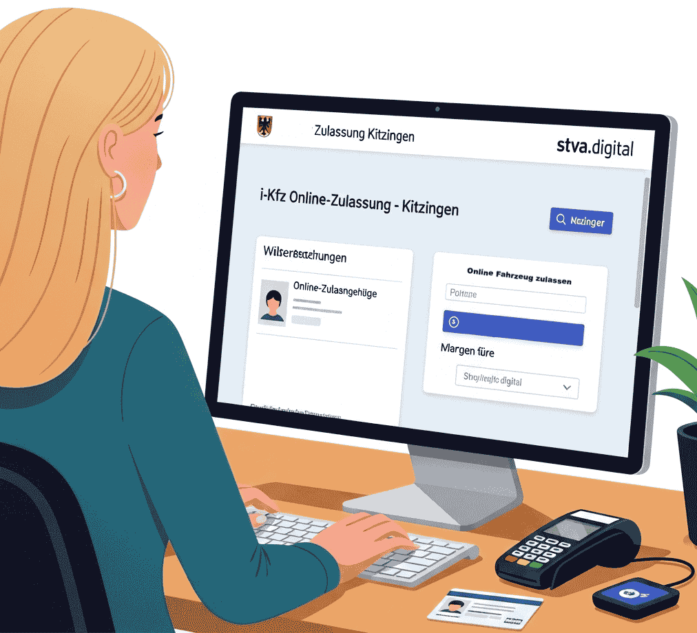 i-Kfz Online-Zulassung im Landkreis Kitzingen