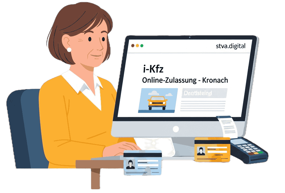 i-Kfz Online-Zulassung im Landkreis Kronach