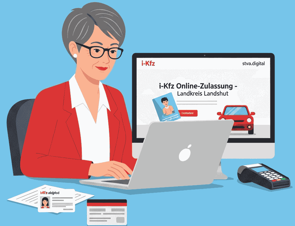 i-Kfz Online-Zulassung im Landkreis Landshut