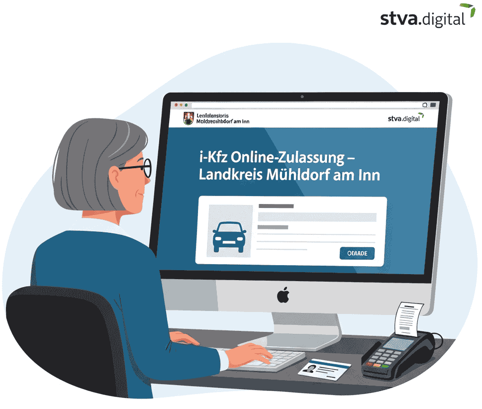 i-Kfz Online-Zulassung im Landkreis Mühldorf am Inn