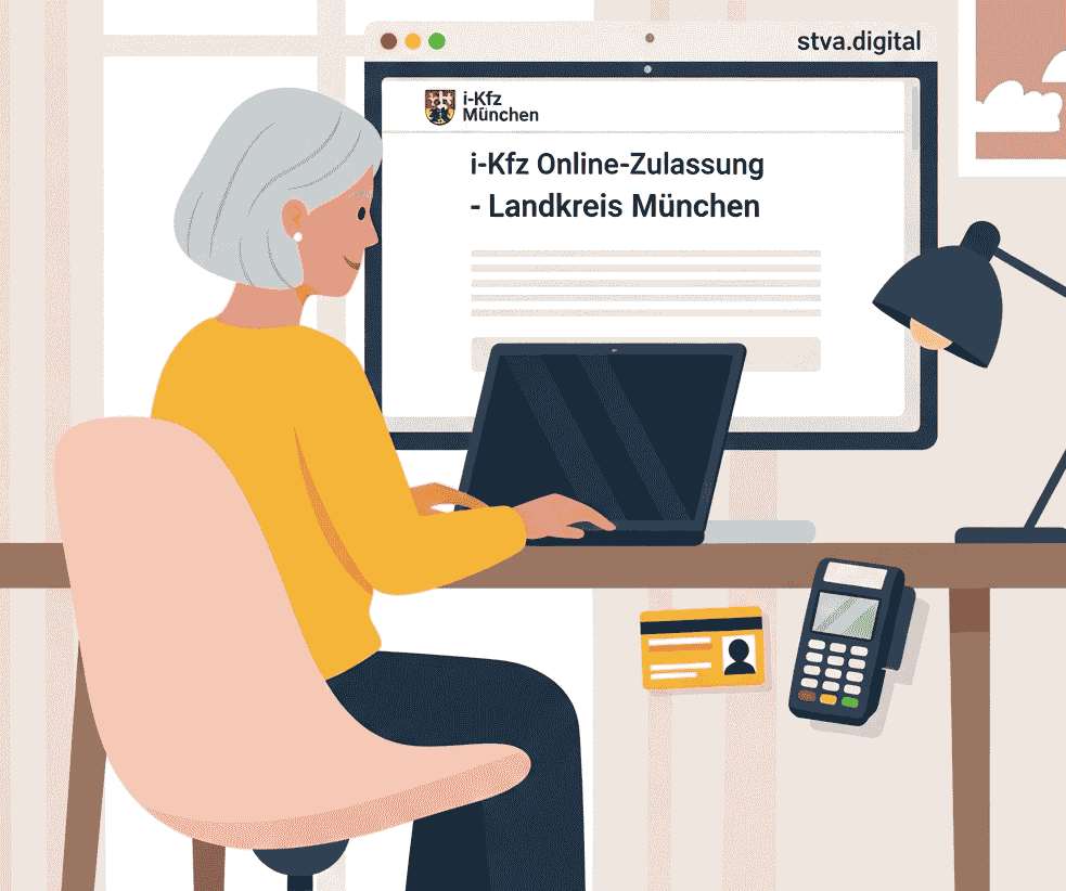 i-Kfz Online-Zulassung im Landkreis München