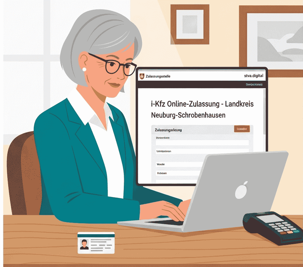 i-Kfz Online-Zulassung im Landkreis Neuburg-Schrobenhausen