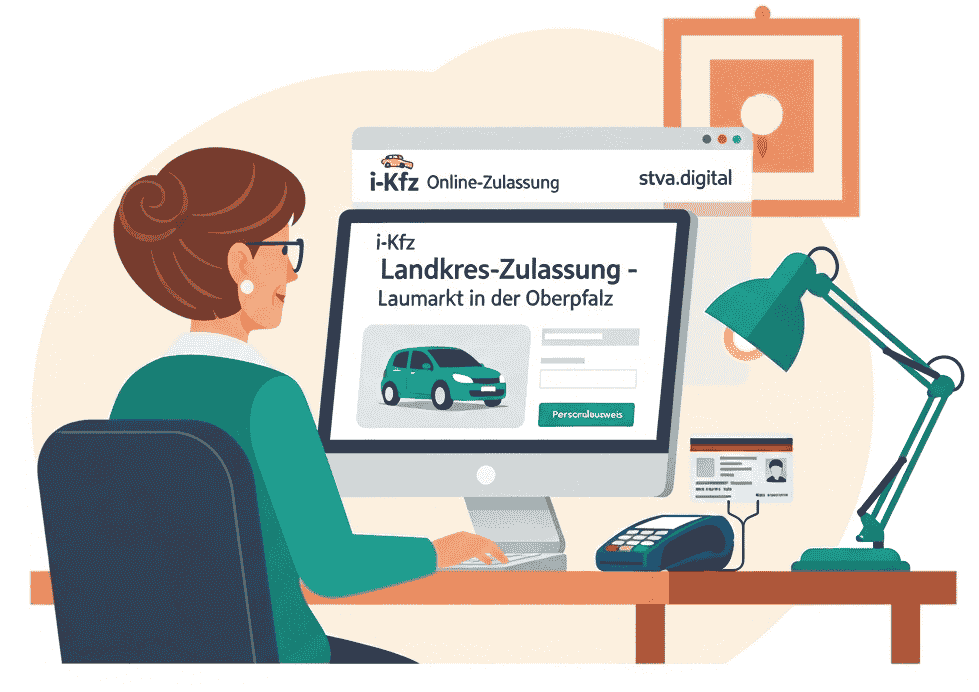 i-Kfz Online-Zulassung im Landkreis Neumarkt in der Oberpfalz