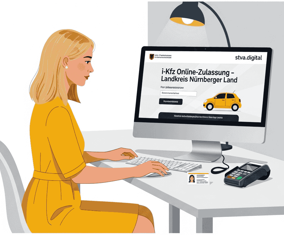 i-Kfz Online-Zulassung im Landkreis  Nürnberger Land