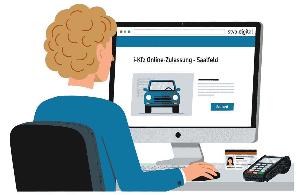 i-Kfz Online-Zulassung im Landkreis Saalfeld-Rudolstadt