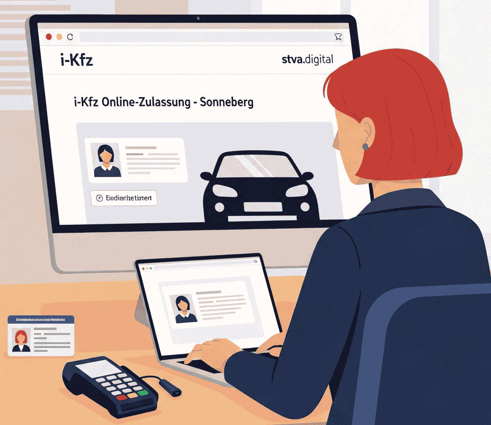 i-Kfz Online-Zulassung im Landkreis Sonneberg