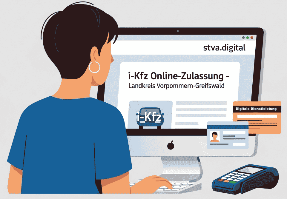 i-Kfz Online-Zulassung im Landkreis Vorpommern-Greifswald