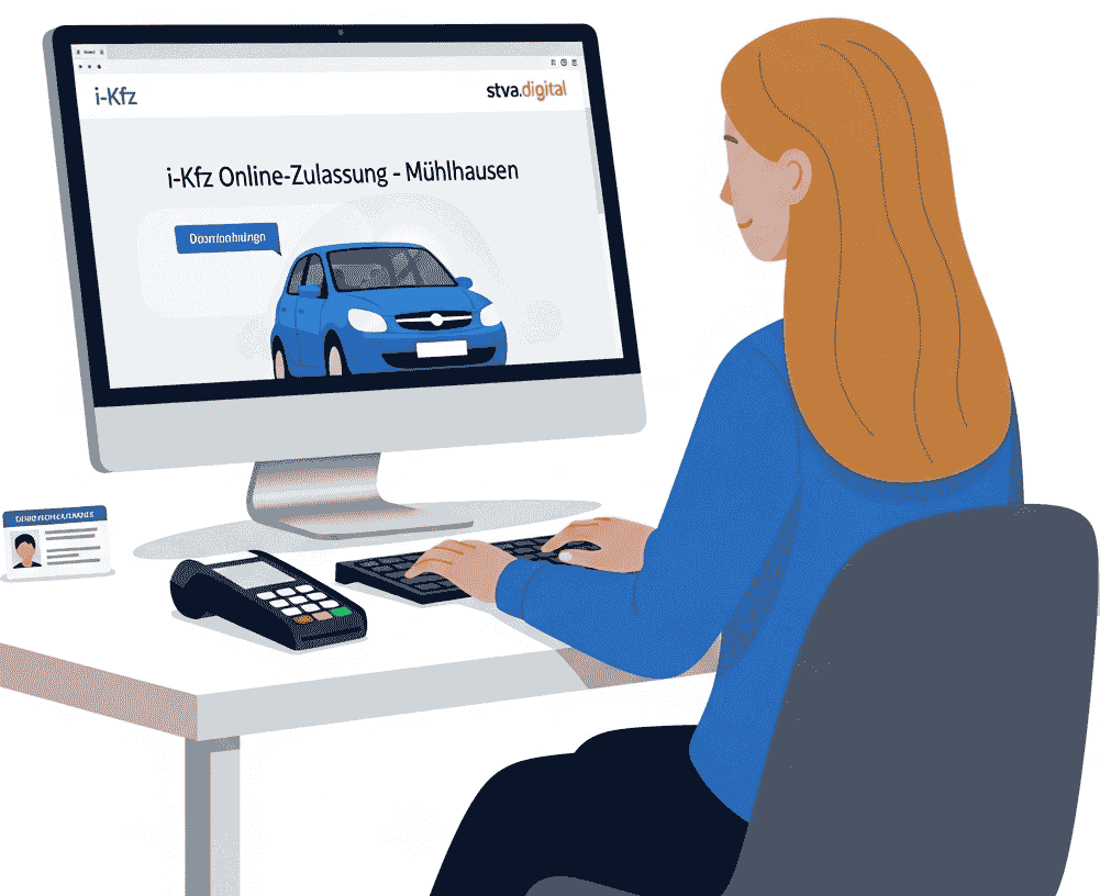 i-Kfz Online-Zulassung im Unstrut-Hainich-Kreis