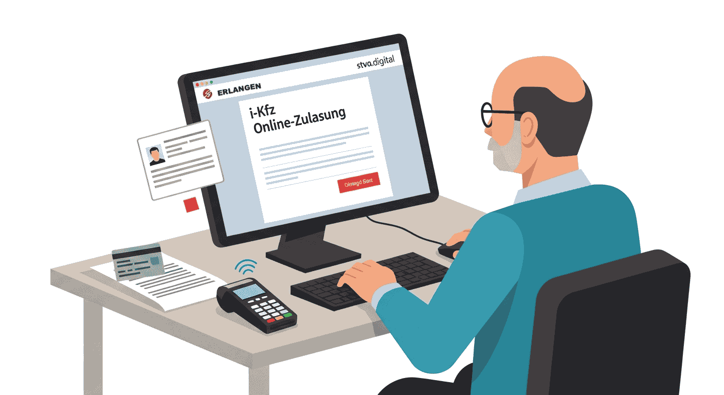 i-Kfz Online-Zulassung in Erlangen