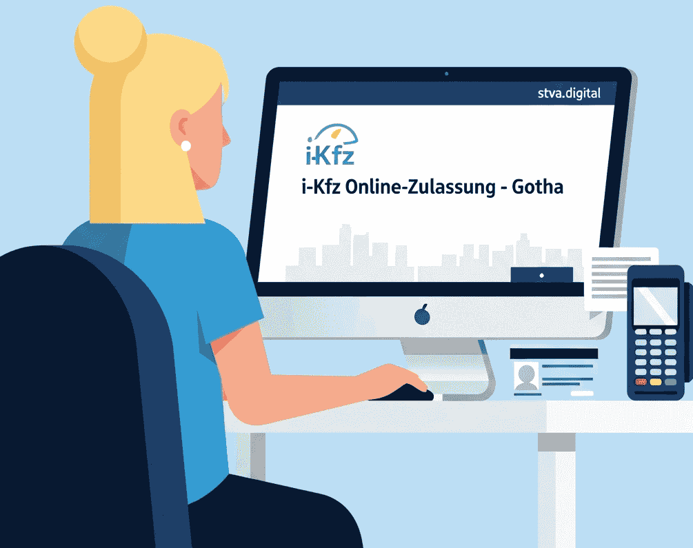 i-Kfz Online-Zulassung in Gotha