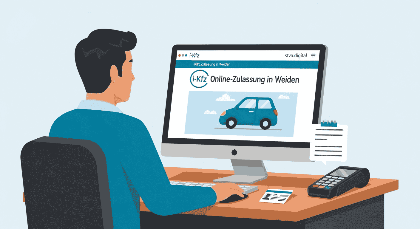 i-Kfz Online-Zulassung in Weiden in der Oberpfalz