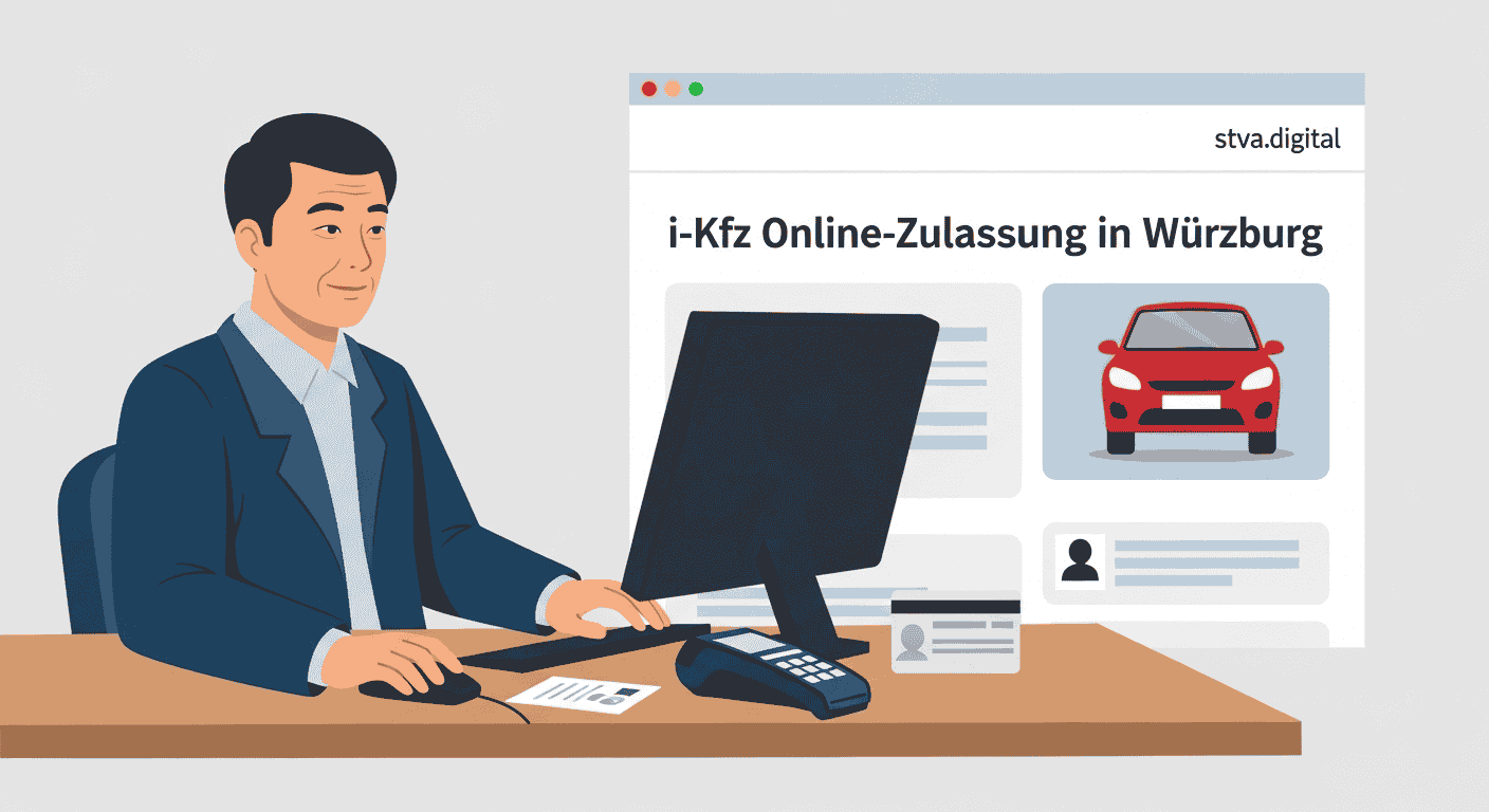 i-Kfz Online-Zulassung in Würzburg