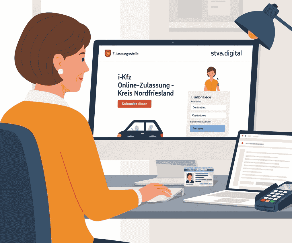 i-Kfz Online-Zulassung im Kreis Nordfriesland