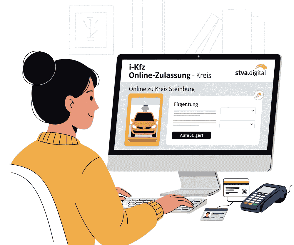 i-Kfz Online-Zulassung im Kreis Steinburg