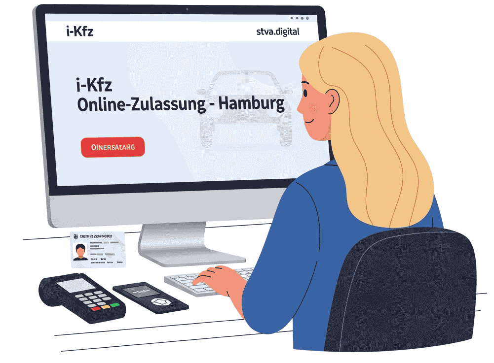 i-Kfz Online-Zulassung in Hamburg