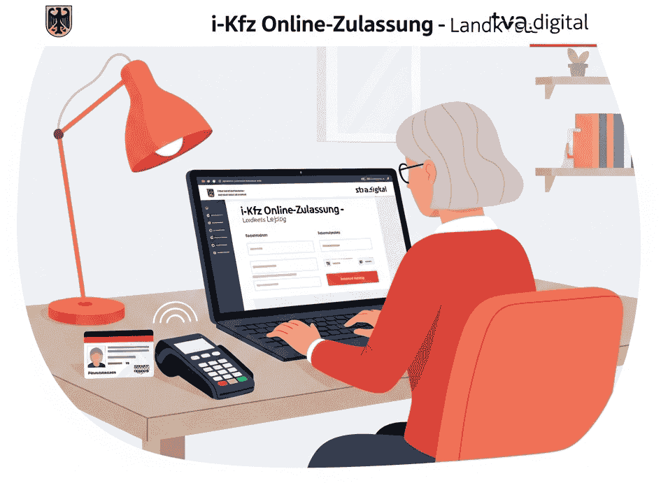 i-Kfz Online-Zulassung - Landkreis Leipzig