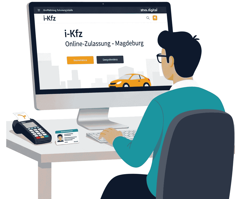 i-Kfz Online-Zulassung - Magdeburg