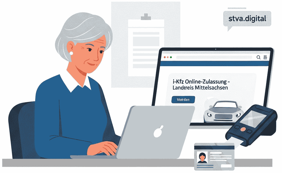 i-Kfz Online-Zulassung - Landkreis Mittelsachsen