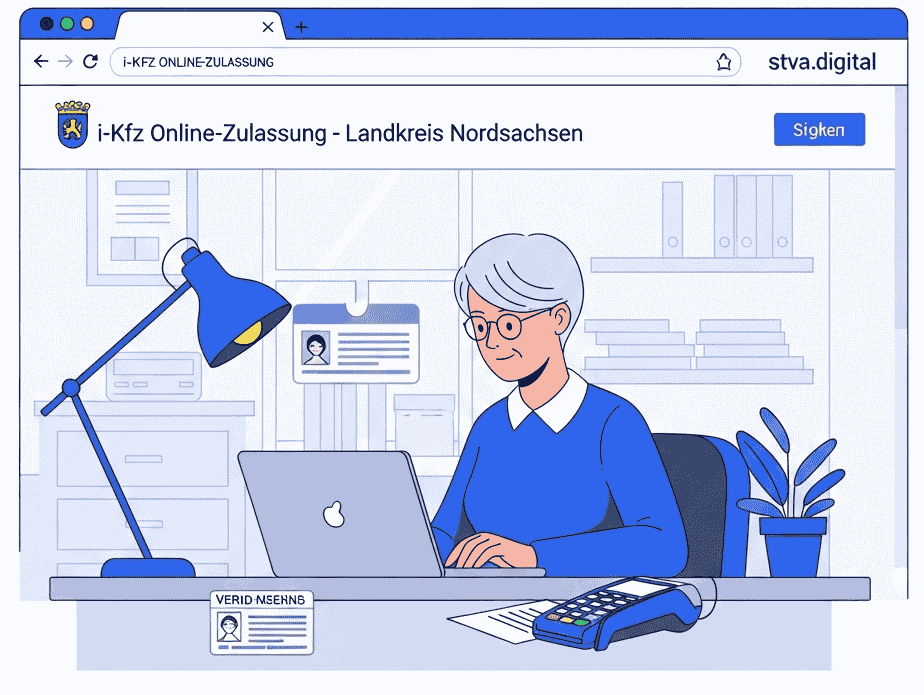 i-Kfz Online-Zulassung - Landkreis Leipzig