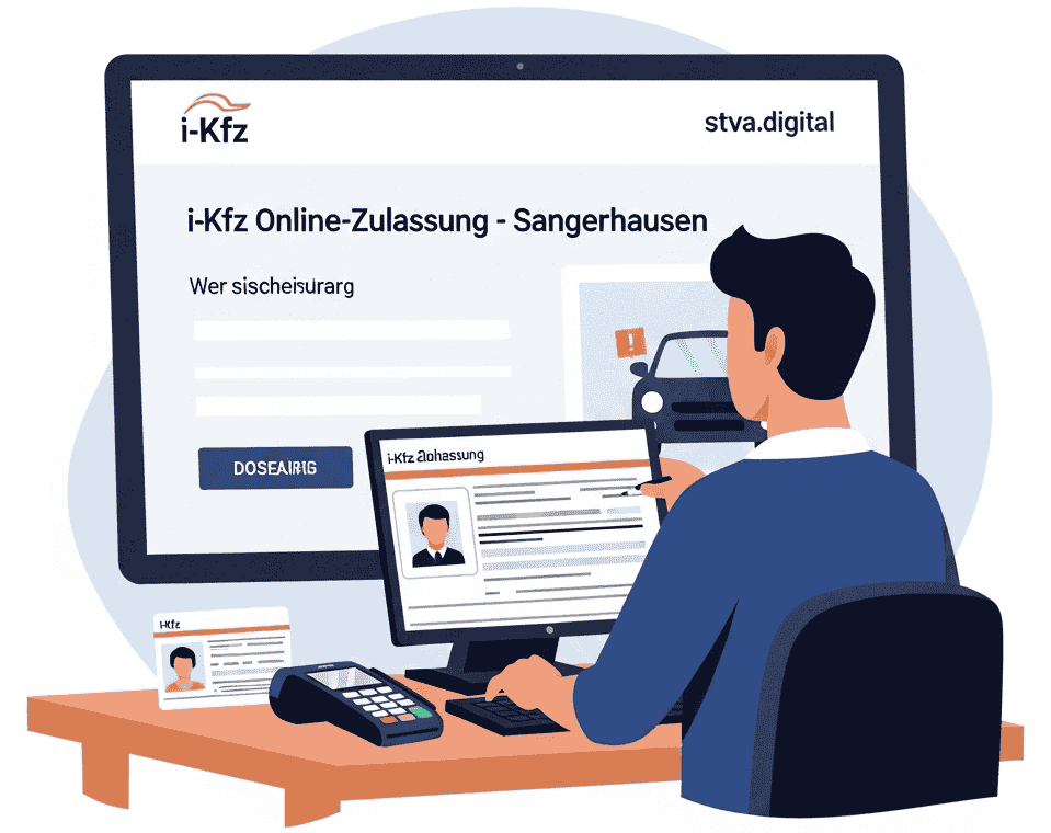 i-Kfz Online-Zulassung - Sangerhausen